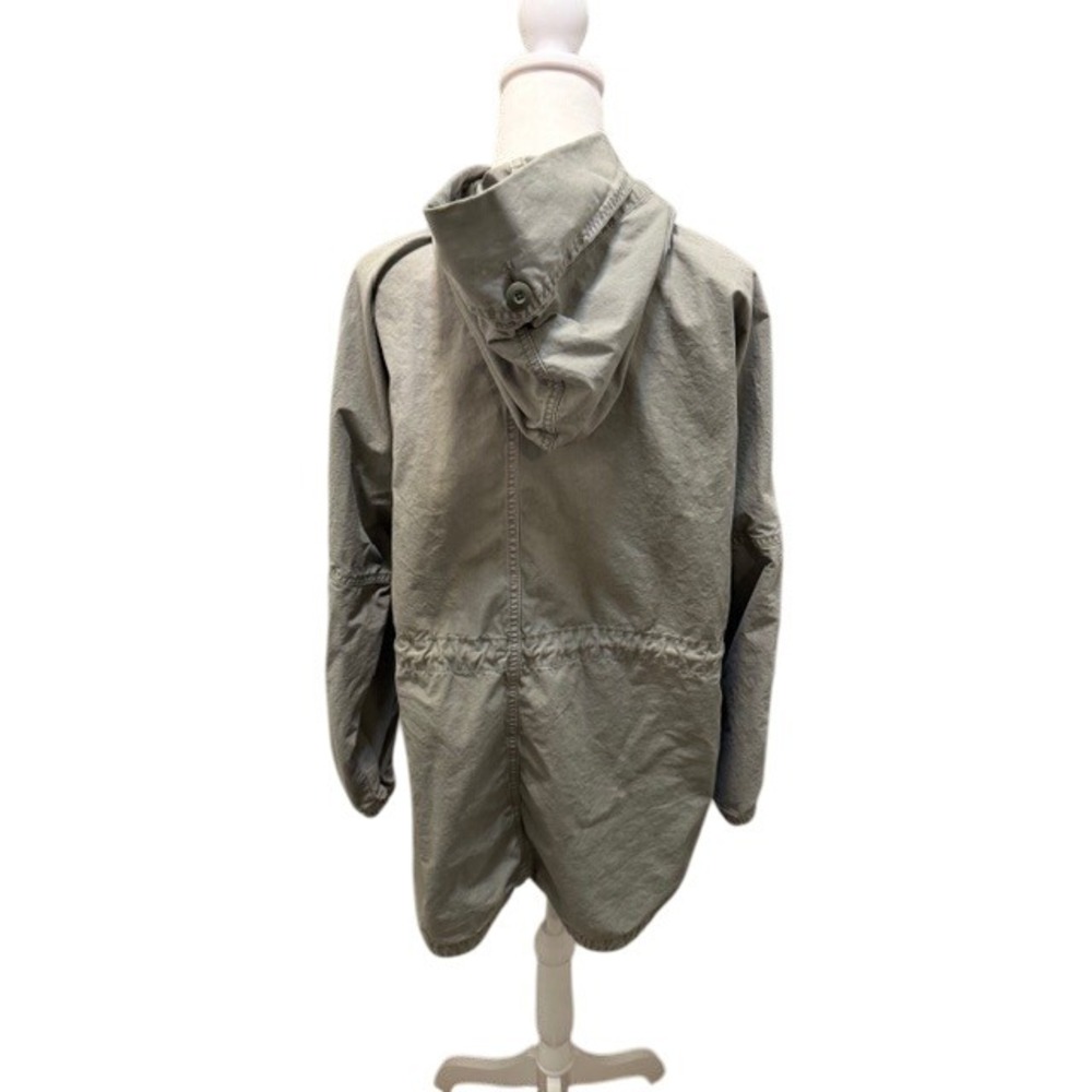 American Eagle‎ Outfitters Olive Green Hooded Utility Jacket Size M EUC - Picture 2 of 7